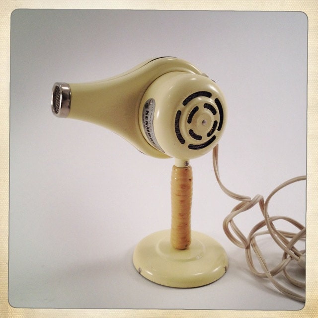 vintage hair dryer with stand and original box Kenmore