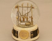 Meeting of Minds - custom water globe (snow dome) One of a Kind