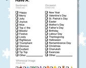 The World's Most Effecient Greeting Card - set of twelve greeting cards