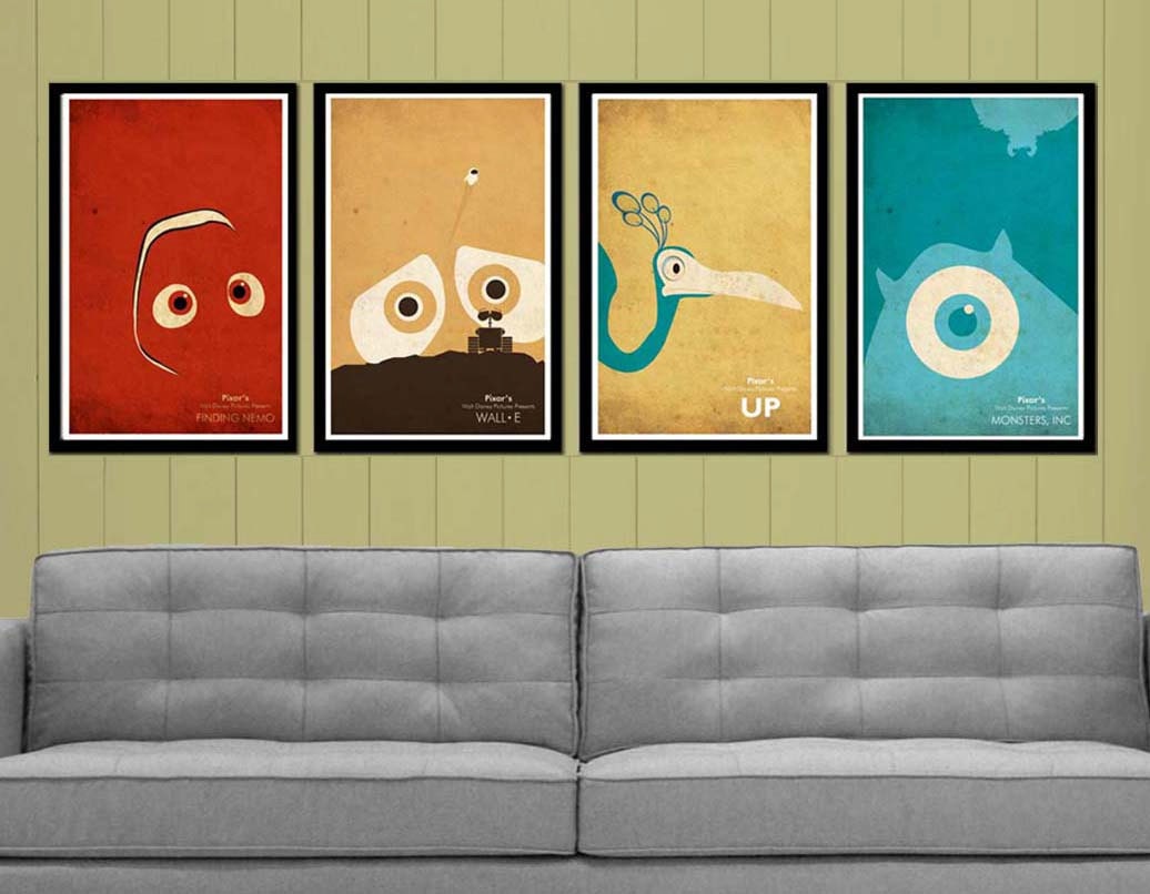 Disney-Pixar's -  Posters Set