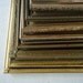 Vintage Gold Frames, (7) Table Number Frames, Picture Frames, Wedding Decor