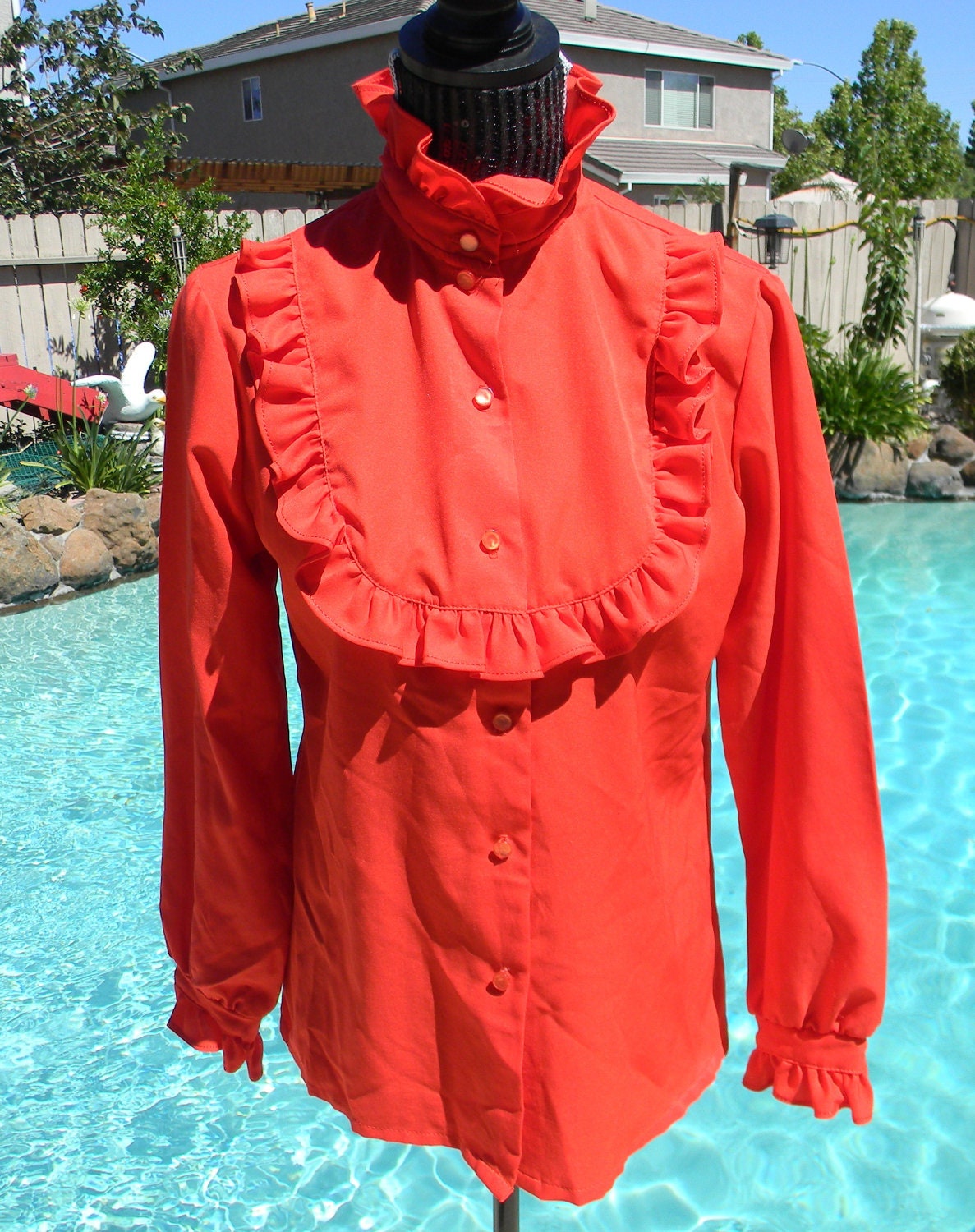 Vintage Jody Button Up Blouse