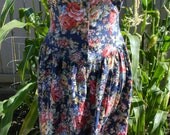 Vintage Floral Maxi Dress