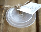 Wide Mouth Mason Jar Tumbler Lid - Canning Jar Drink Lid - Gift for Him and Her