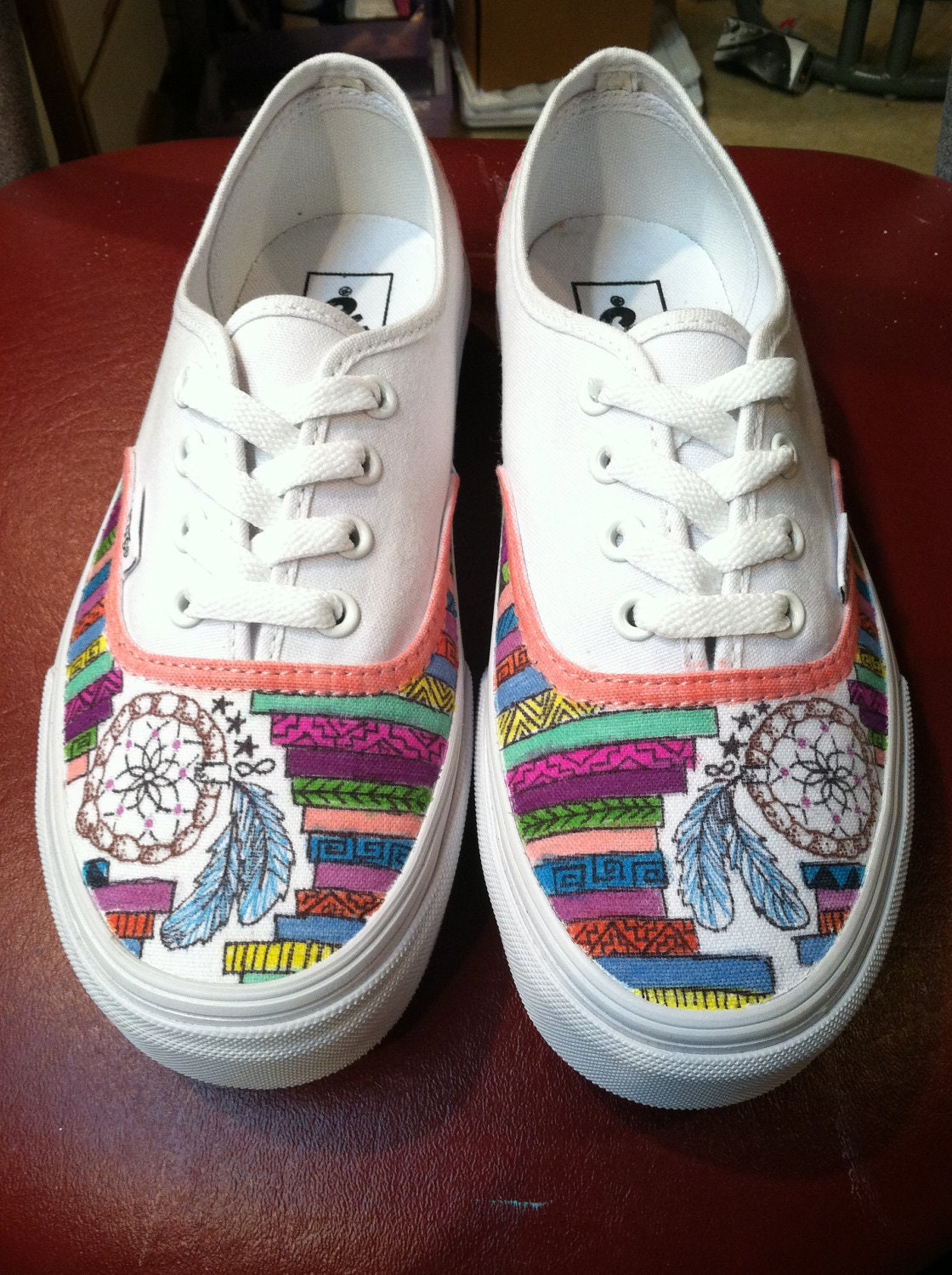 Dream Catcher Aztec Vans MADE TO ORDER