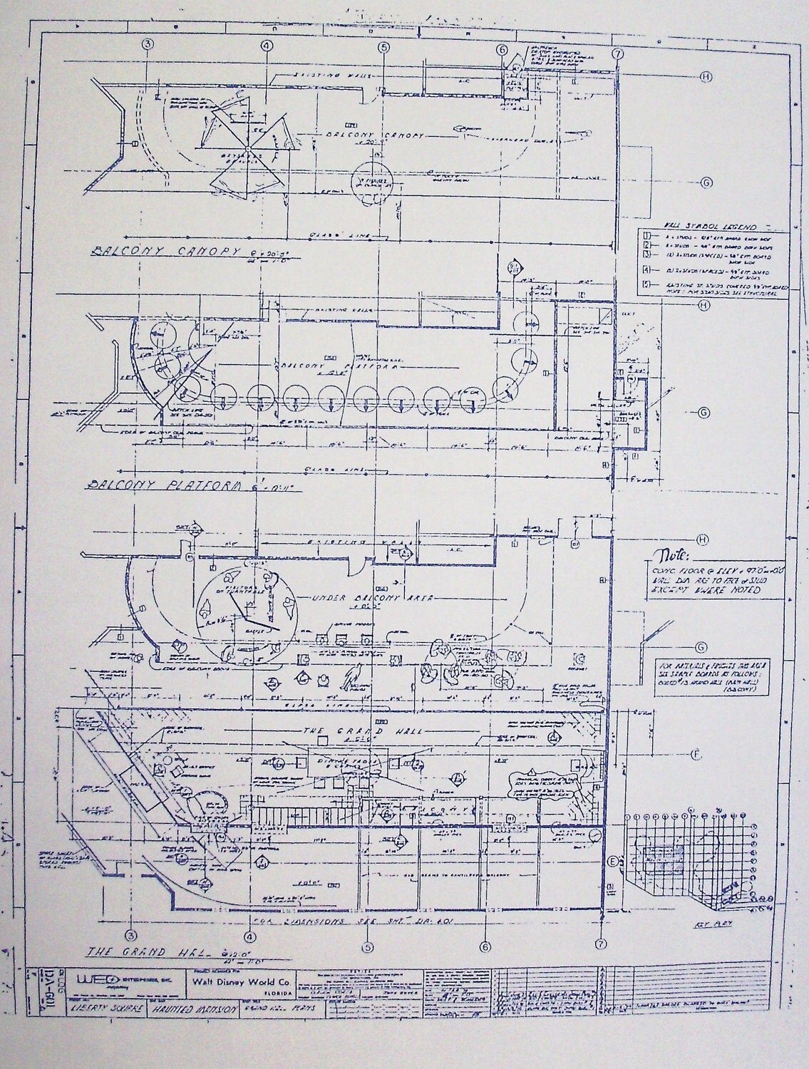 Disney World Blueprints