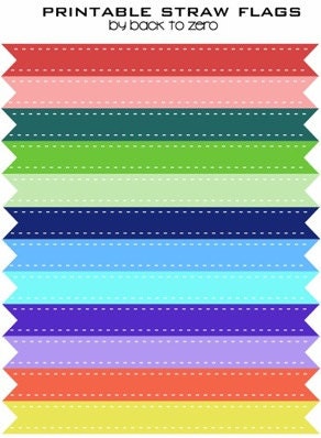 Paper Straw Solid Color - Pastel Green x 25
