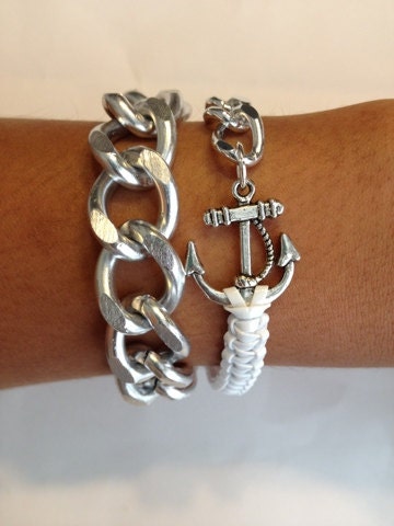 Anchor Chain Bracelet
