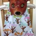 baby girl dress "squirrel me silly"
