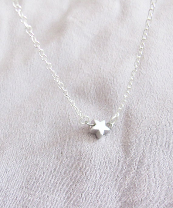 Star Necklace Silver