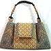 Blue Purse - Fabric Clutch - Ethnic Bag