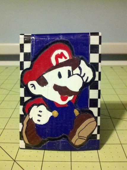 Mario Duct Tape Wallet