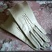 Vintage Ladies Gloves 1960's Hand Stitched White Deerskin