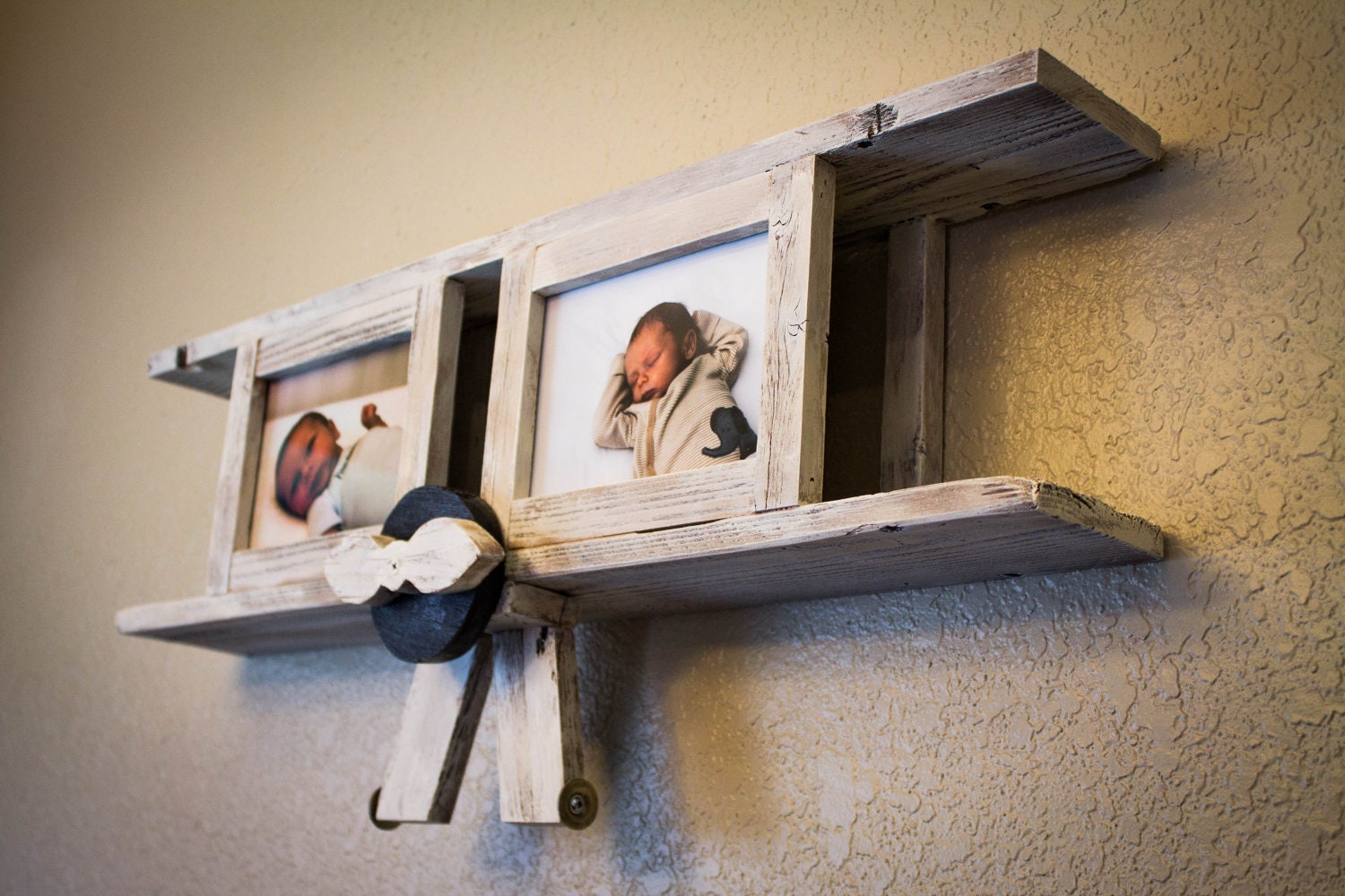 Airplane with Picture Frames from Reclaimed by DrakestoneDesigns