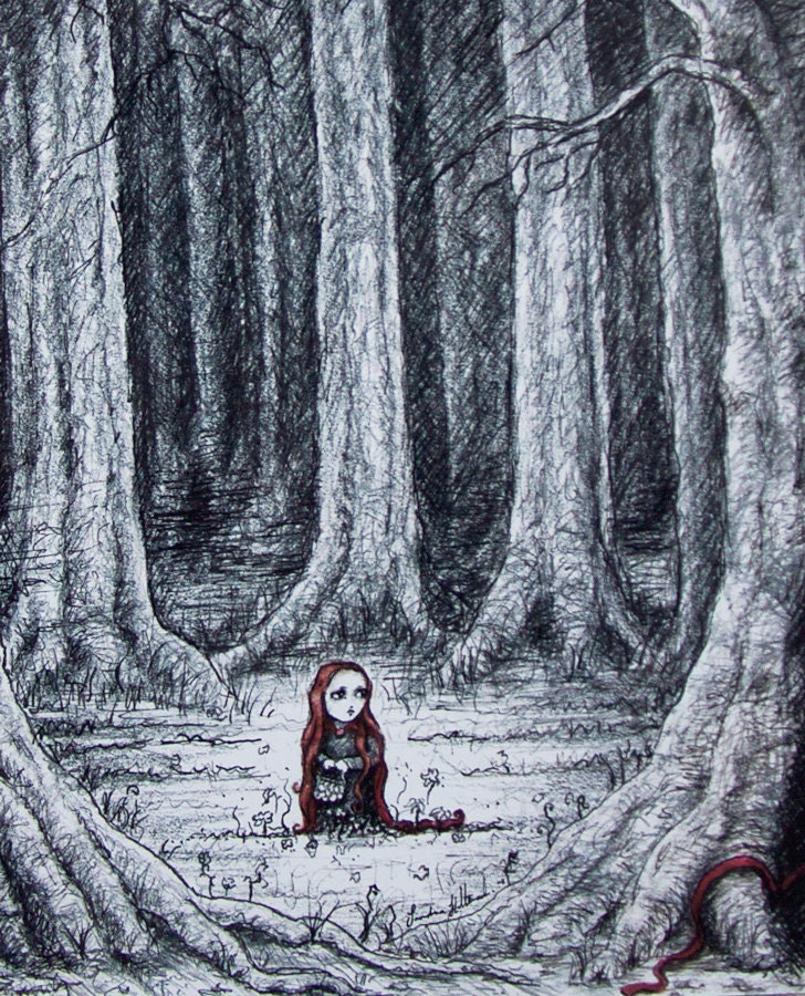Postcard "Paranoia" -A5 (5.8"x8.3")
