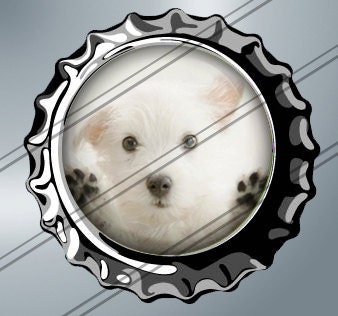 DOGS (113)(Westies) - 1 inch rounds graphics for scrapbooking, stickers,Digital collage sheet, 15 Images File 4x6, BUY 2 get 1 FREE