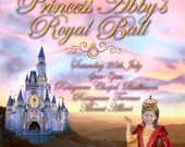 Printable Princess Party Invitation