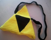Terrific Triforce Crochet Purse - Legend of Zelda - made to order