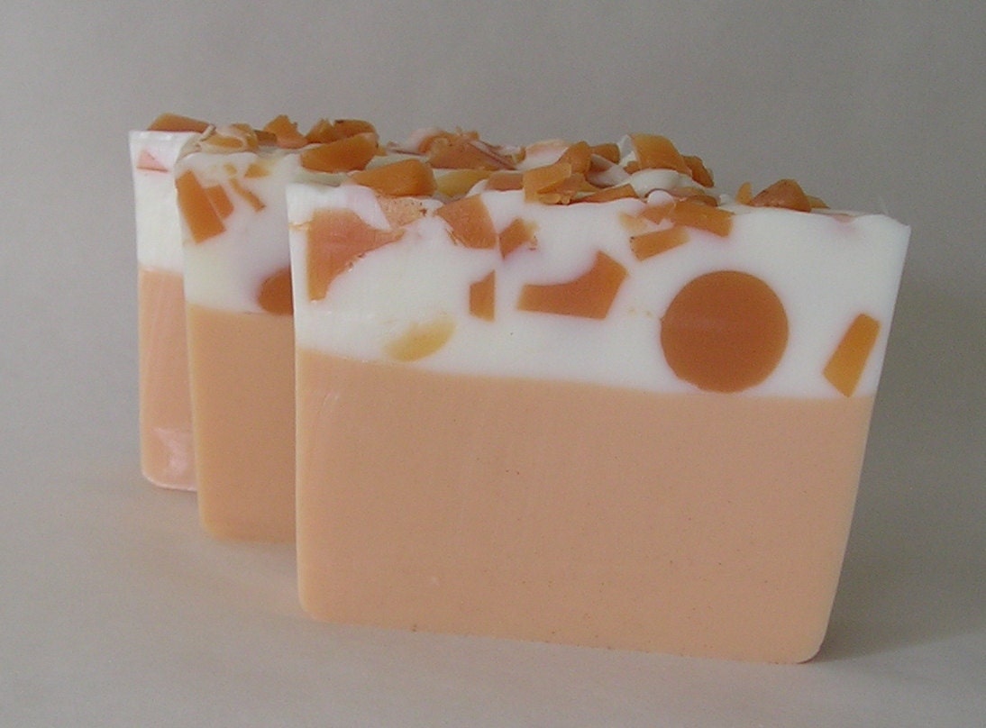 Spicy Pumpkin Pie Handmade Glycerin Soap (Vegan friendly)