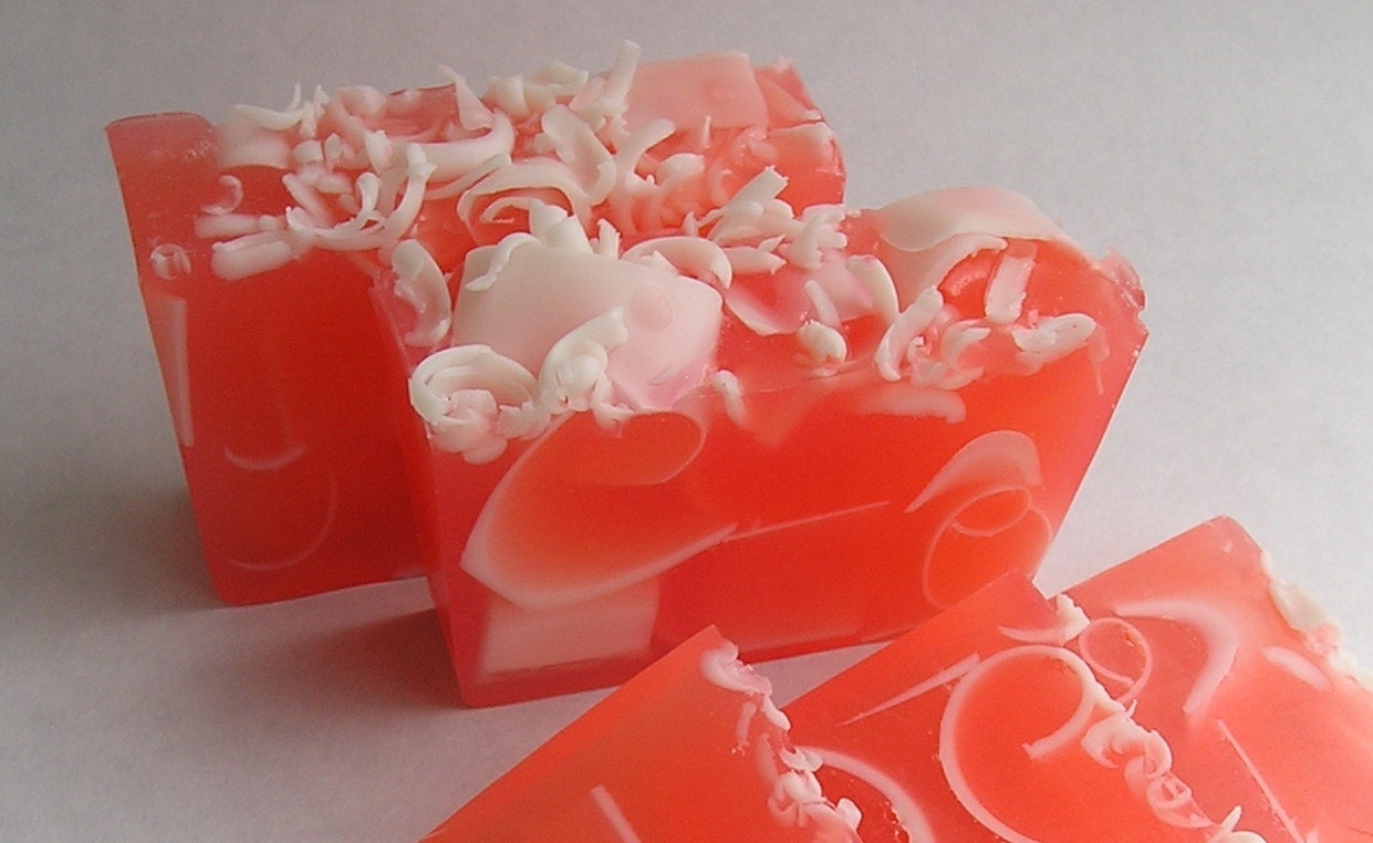Watermelon - Handmade Glycerin Soap - Vegan friendly
