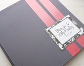 Photo Booth Album Guest Book Large 12x12 (made to order)