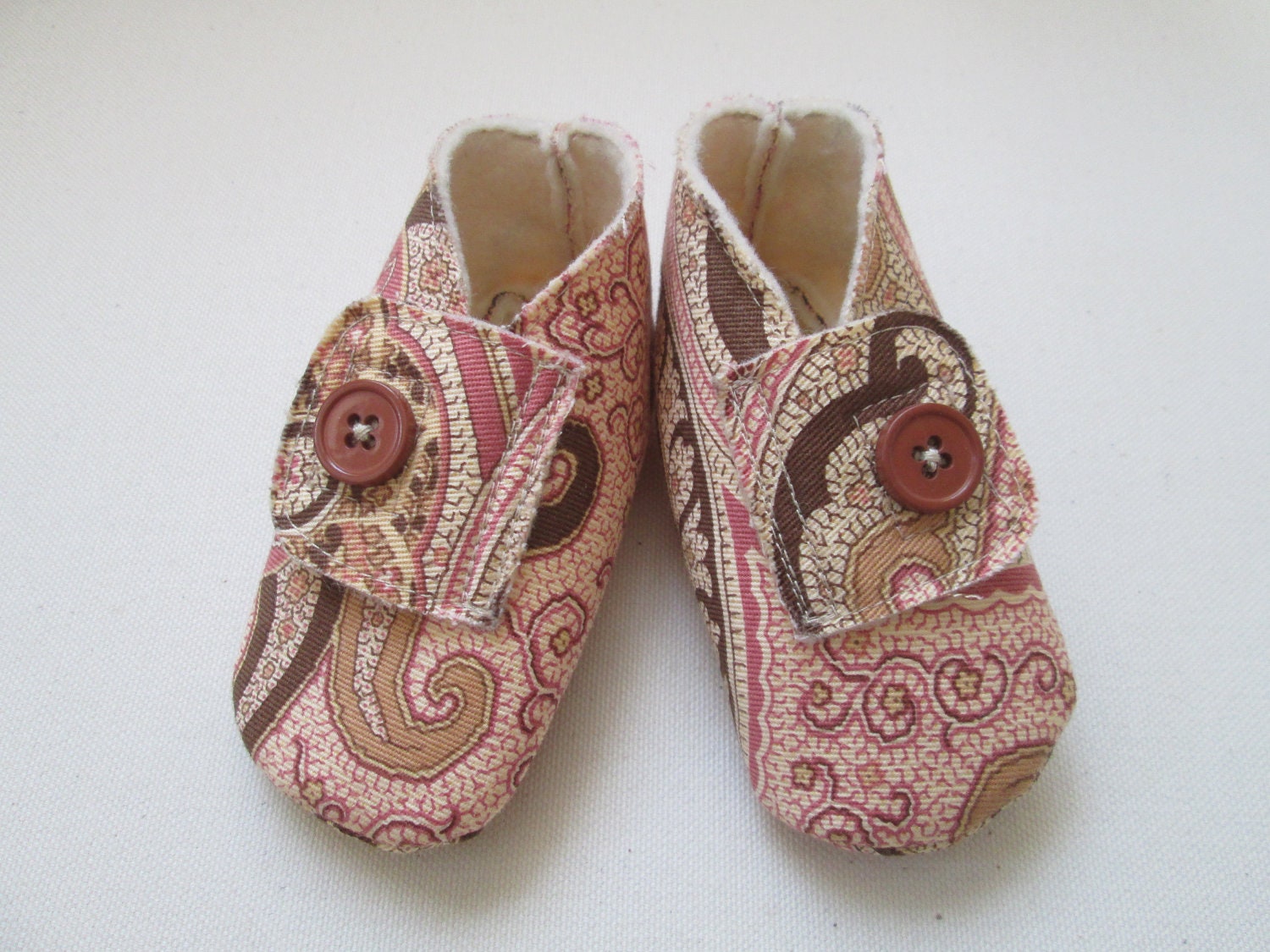 Paisley Shoes 6-9 mos.