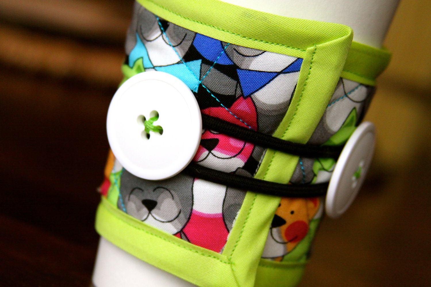 The Dapper Cat Coffee Cozy