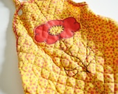 Vintage Girl Floral Pattern Overalls 24 Mos - LittleBlueHouseMod