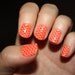 Nude Chevron Vinyl Nail Sticker