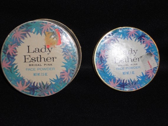 Vintage Lady Esther Face Powders by MolleesGewgaws on Etsy