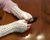 Hand Knit Fingerless Gloves