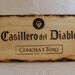 Casillero del Diablo Wooden Wine Crate Sign