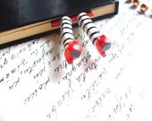 Christmas gifts. Wicked witch bookmark. Wicked witch of the East Bookmark. Red Shoes Bookmark. Inspired by the Wizard of OZ.