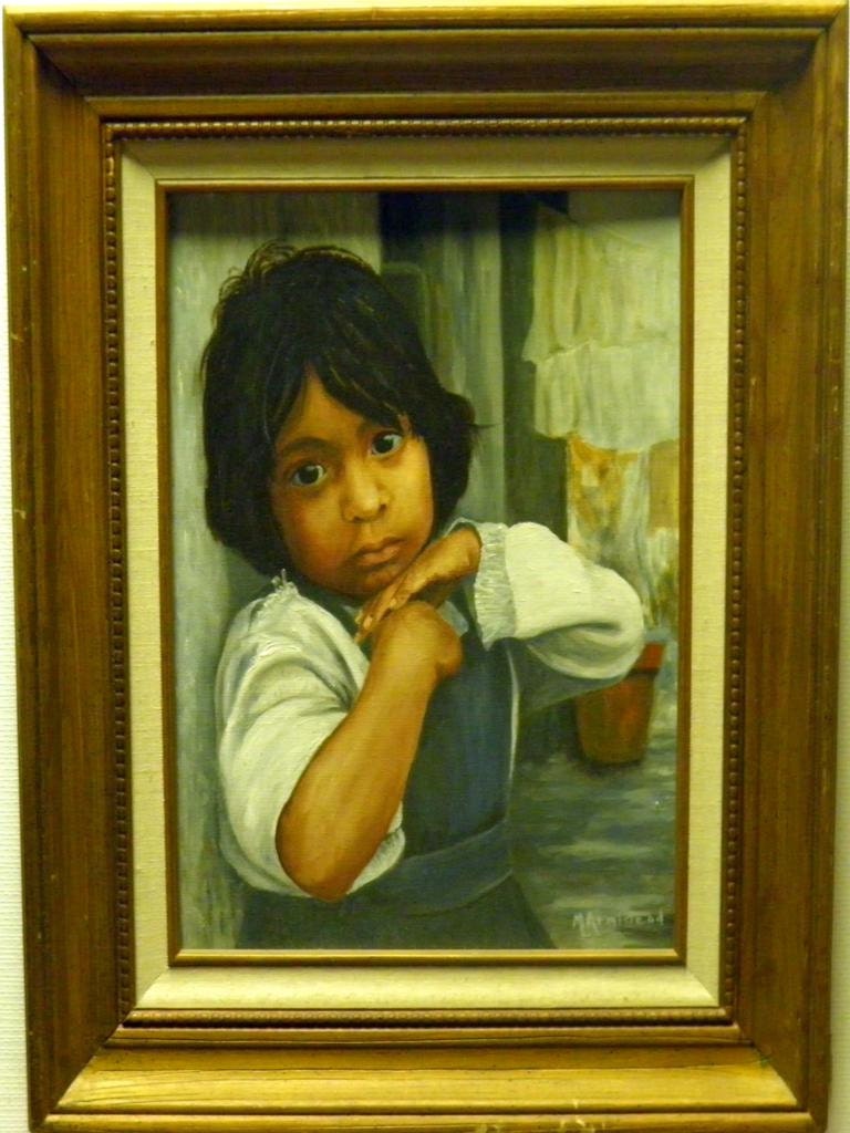 Indian Boy Painting