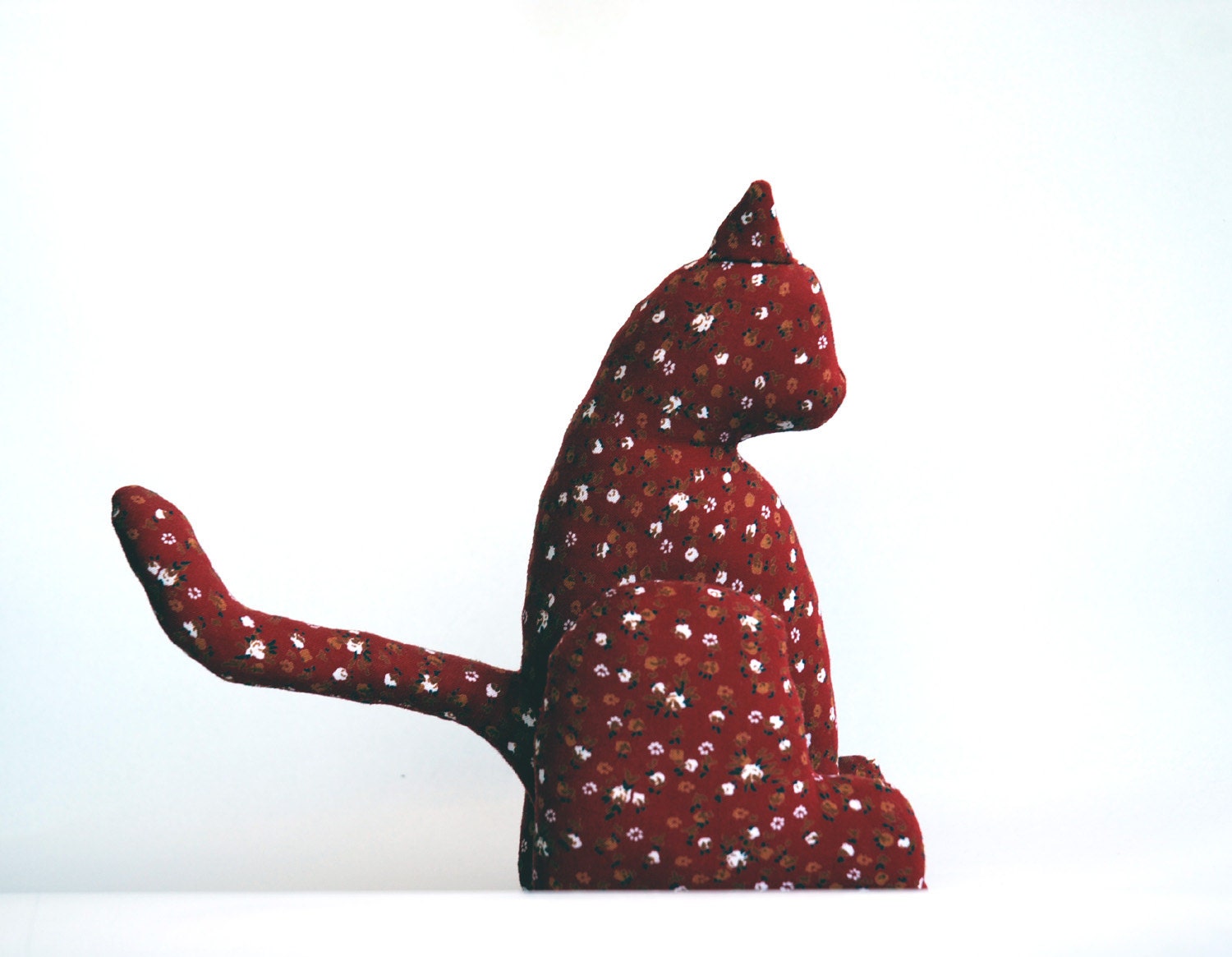Red cat /soft sculpture