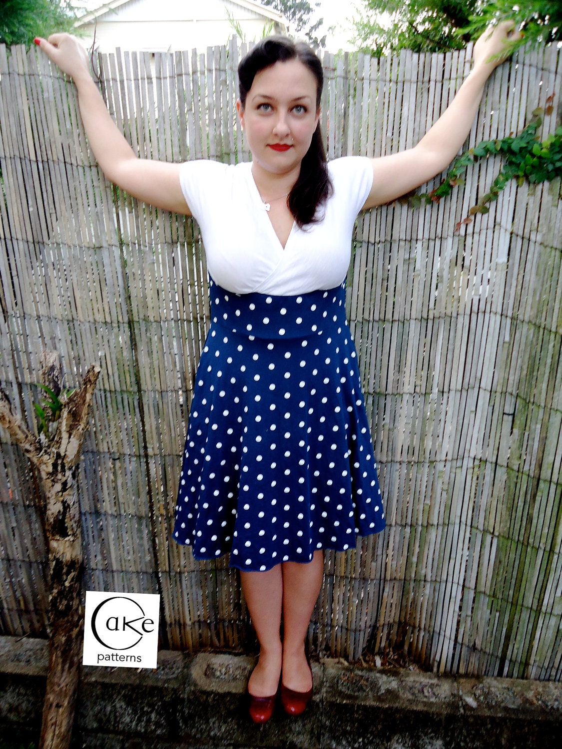 Tiramisu Knit Dress from Cake Patterns- Multi-Size 30"-50" high bust, 25"-50" waist