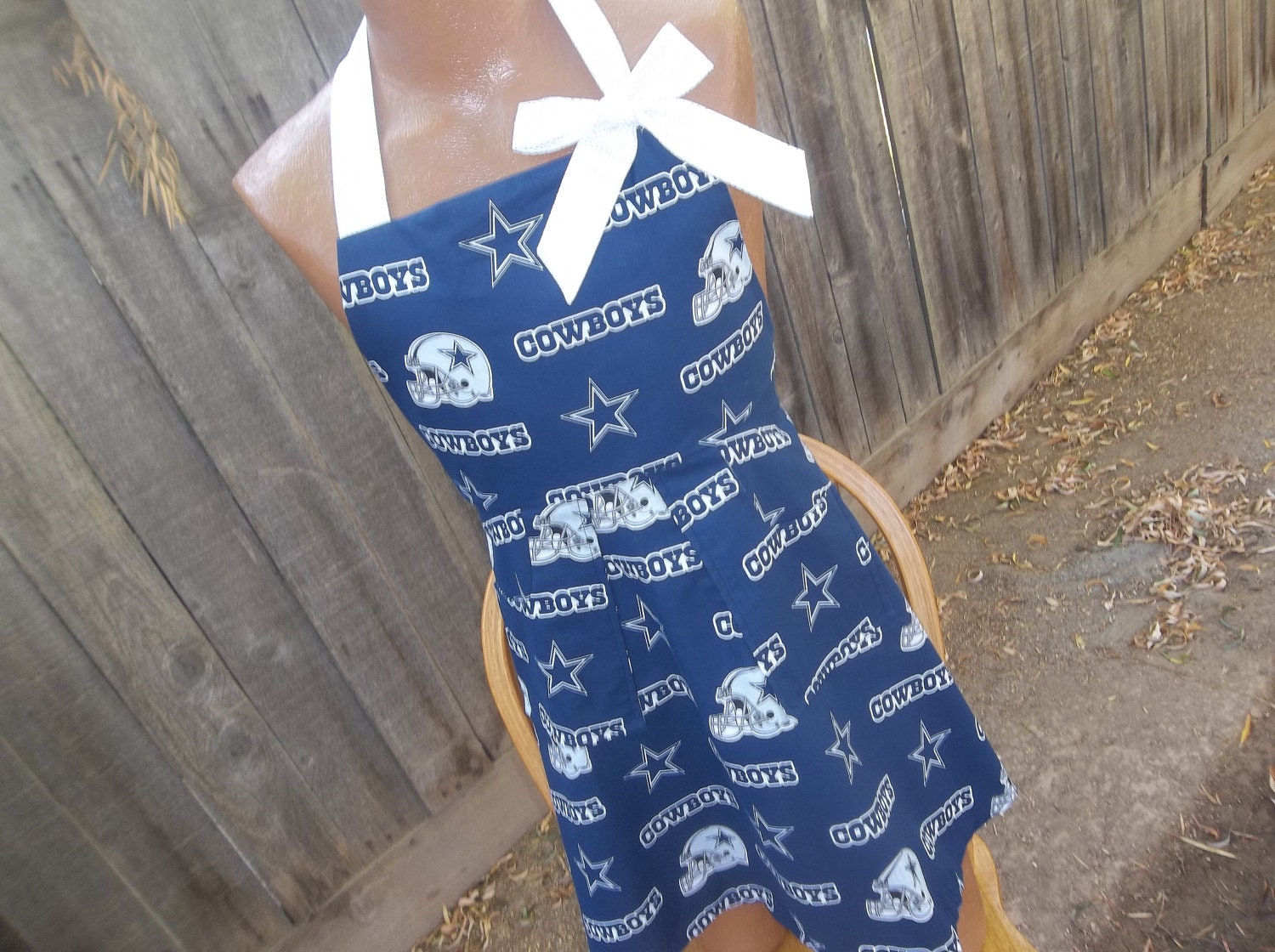Adult Ladies Dallas Cowboys full apron