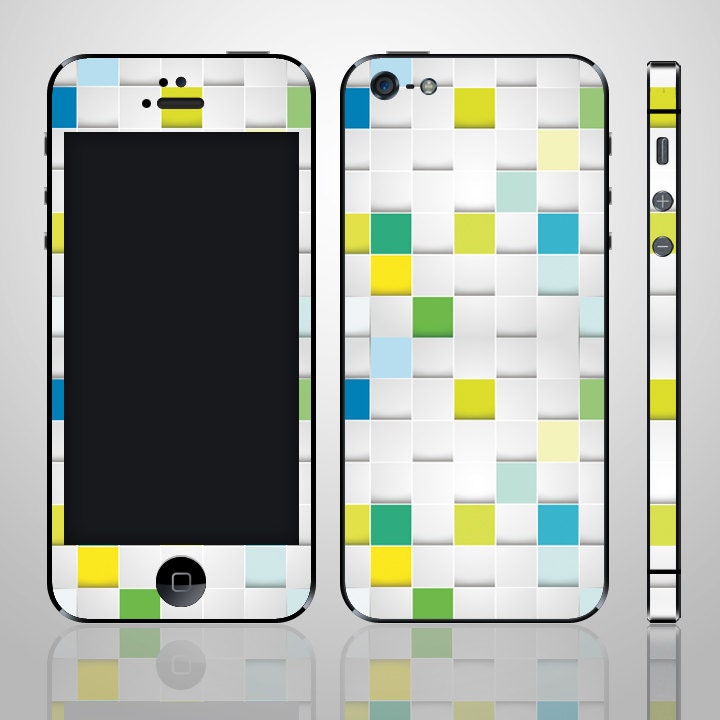 Color - iPhone 5 sticker iPhone 5 decals iPhone 5 skin decals iPhone cover Apple vinyl Decals for apple iPhone 5