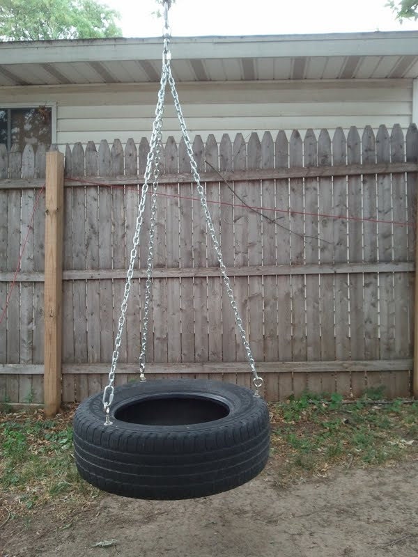 Homemade Tire Swing