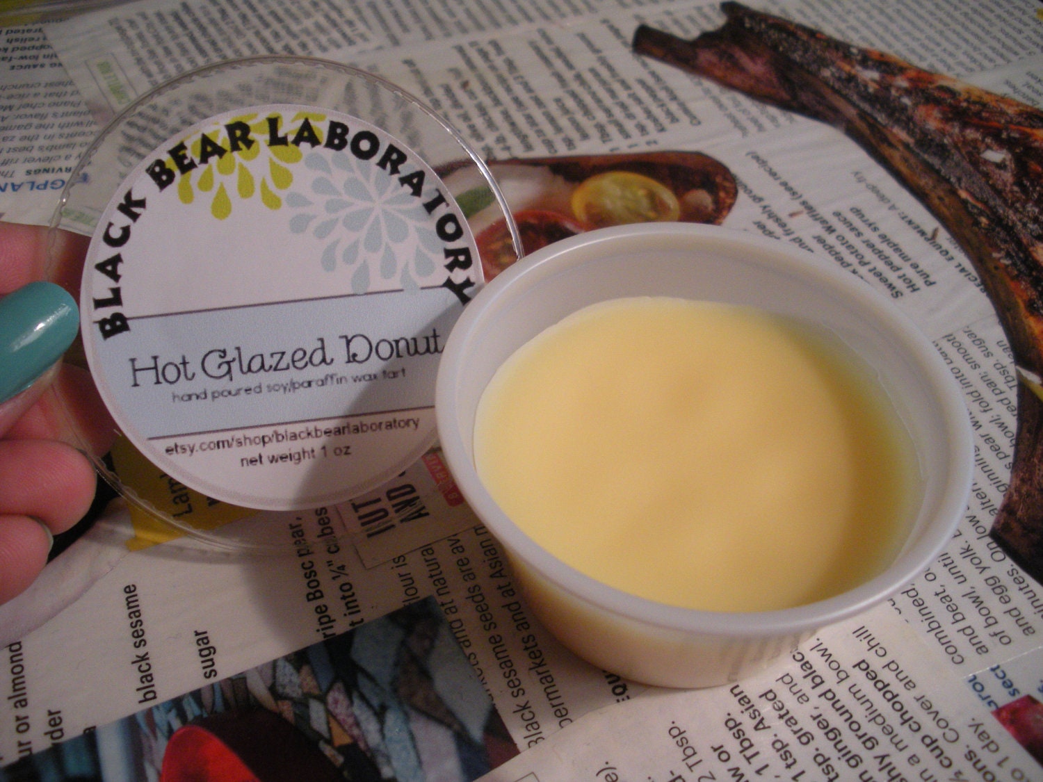 Hot Glazed Donuts Wax Tarts