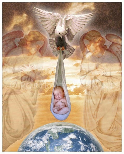 The Giver Of Life Art Print Pro Life Holy By PortraitsofSaints