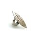 Oval Pointed Adjustable Sterling Silver Ring with Abstract Texture, Matte Finish. Spring Trends