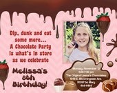 Chocolate Party Birthday Invitation Il_170x135