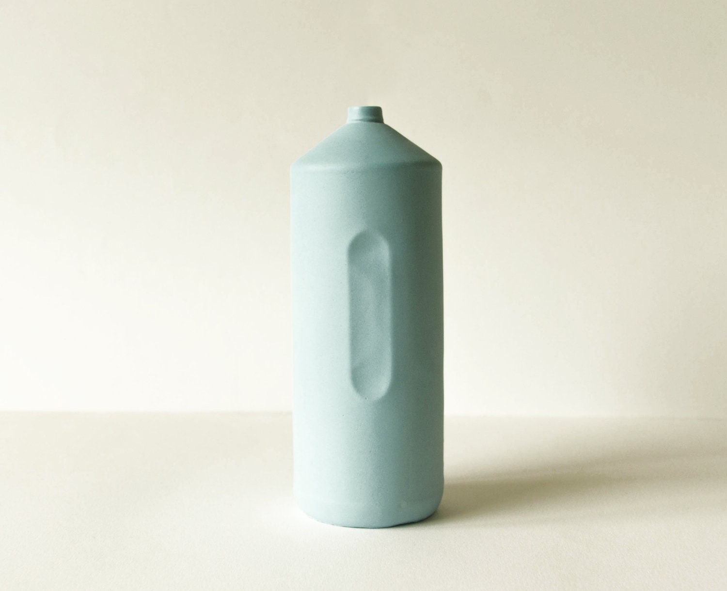 Bottle Vase 2 Light Blue - FoekjeFleur