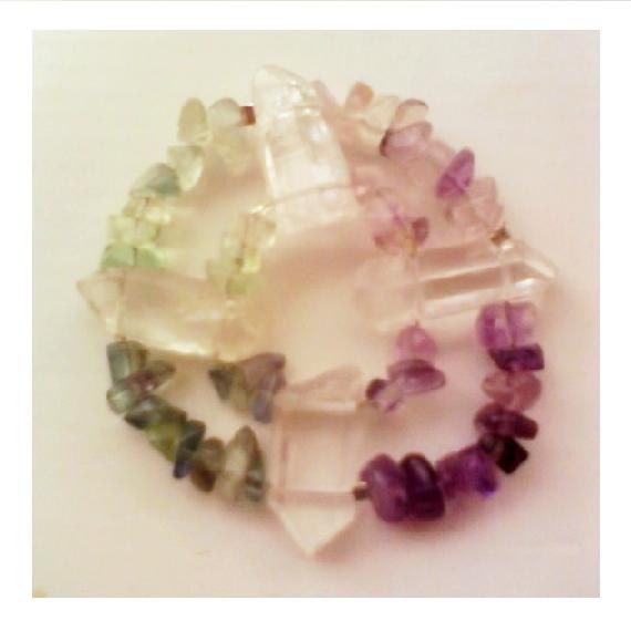 Fluorite Lemurian Seed Quartz Crystal Grid Reiki Healing Chakra Balancing Meditation Tool