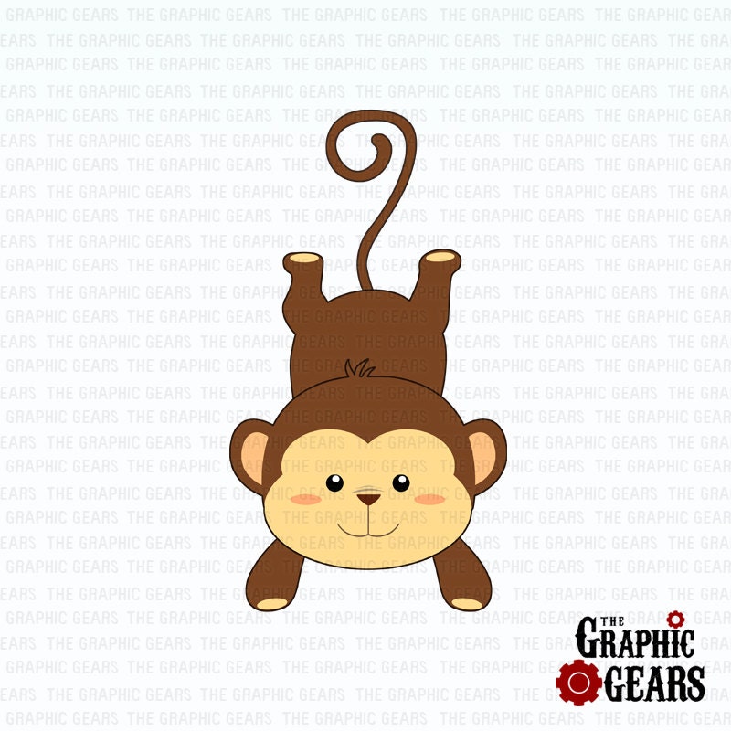 clipart monkey hanging - photo #35