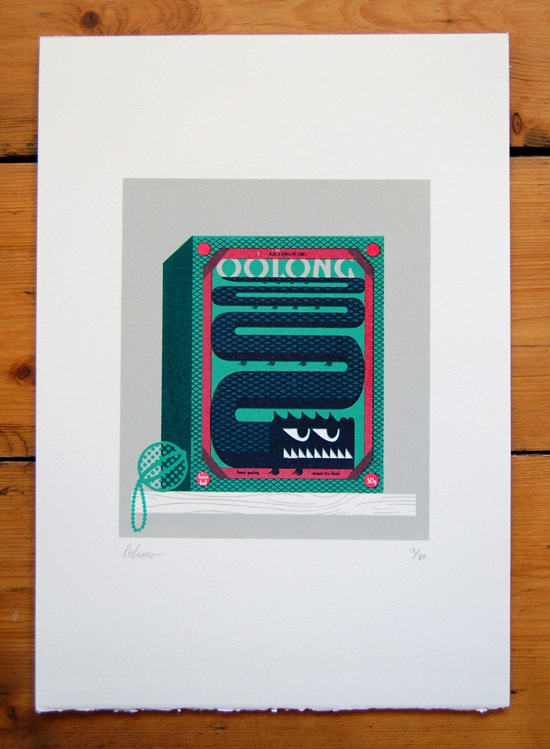 Oolong Screenprint