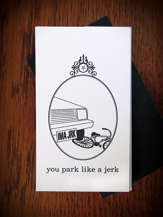 You Park like a Jerk 12 pack