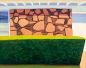 Mid Century Modern House Royal Singapore Facade Palm Springs, CA Giclee Print