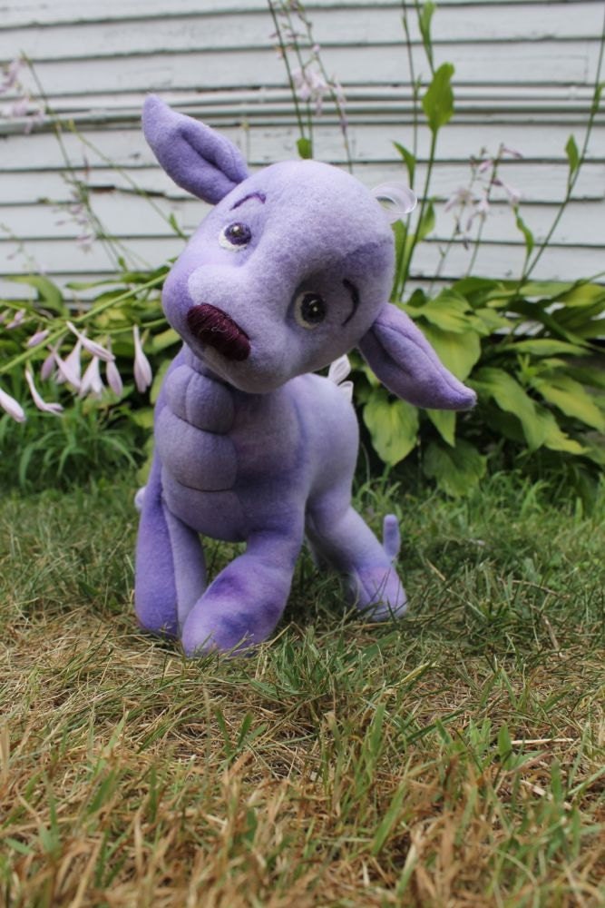 Amat, The Quiet One, a softie dragon sewing pattern, PDF